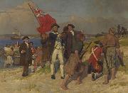 E.Phillips Fox, Landing of Captain Cook at Botany Bay